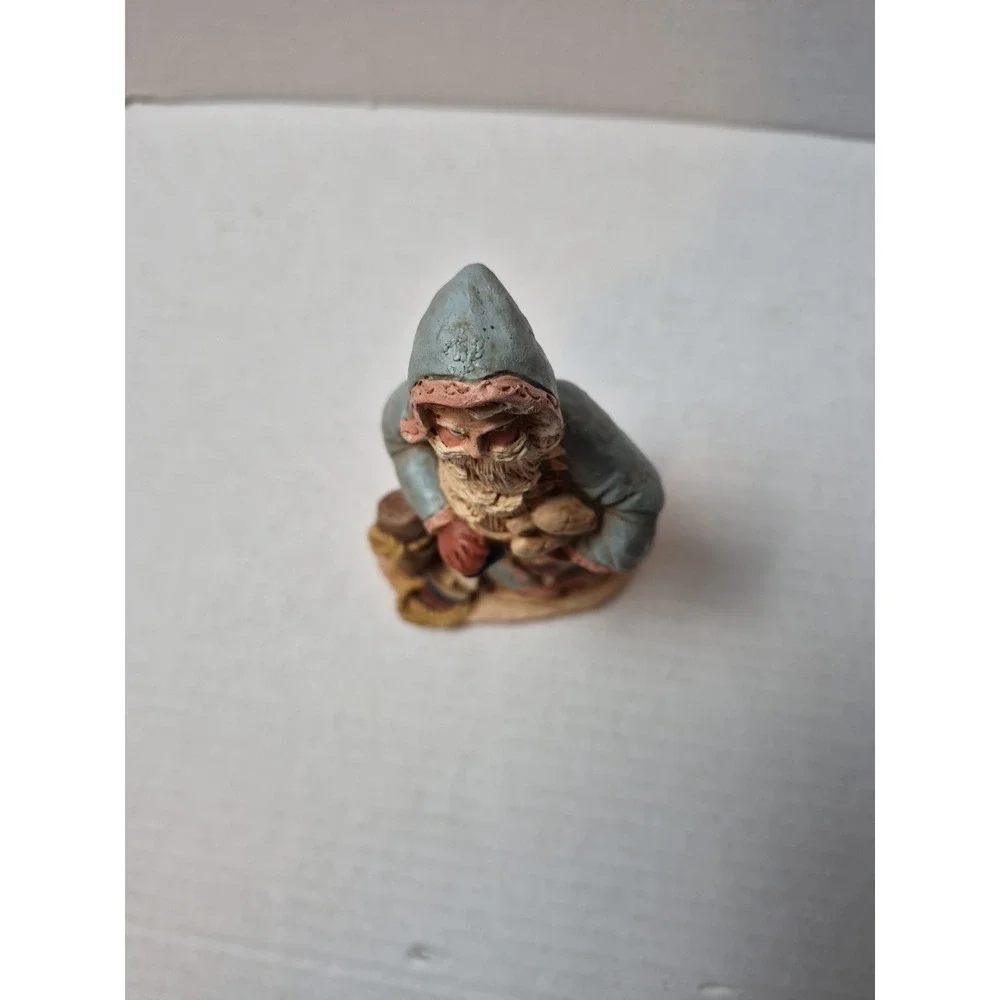 Vintage 1992 Wood World Nautical Santa Figurine‎ Made in USA Coastal Father Boat